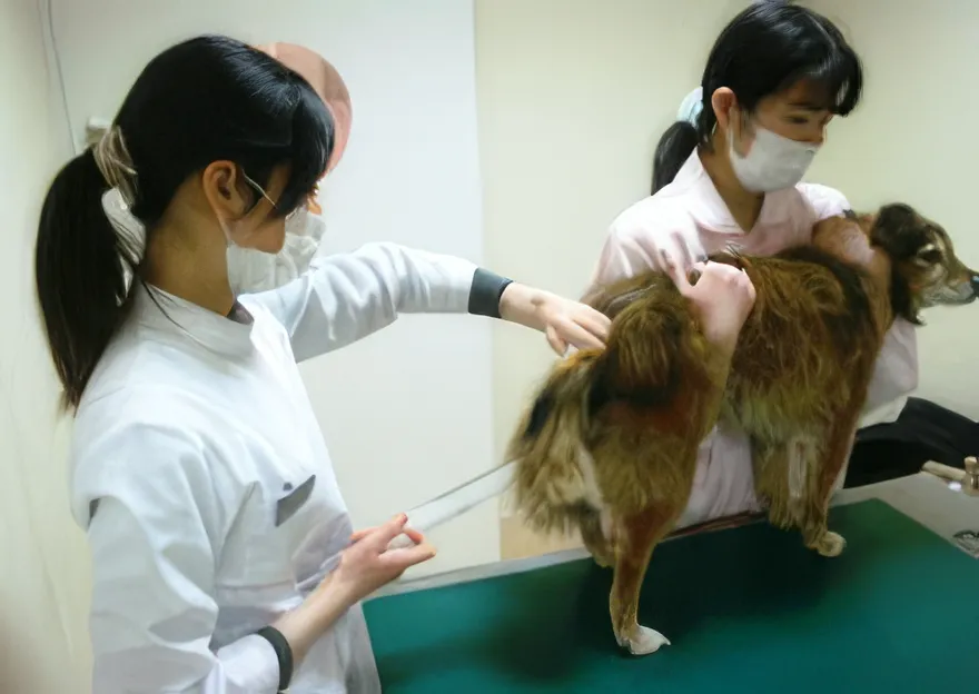 オゾンガス注入の写真
